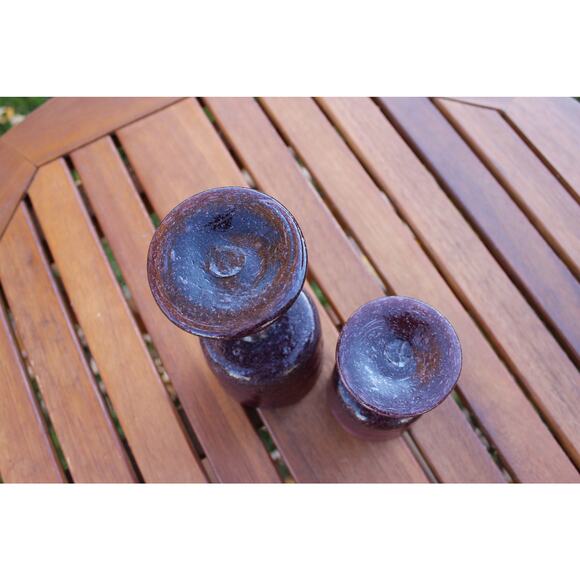 Vintage Wine and Water Glasses / Hand Blown Bubble Glass / Barware / Cocktails - Picture 8 of 8